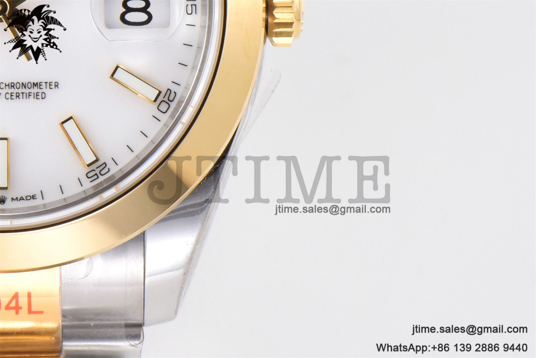 DateJust 41 YG Polished Bezel KING 1:1 Best Edition 904L Steel White Stick Dial on SS/YG Oyster Bracelet VR3235 - Image 14