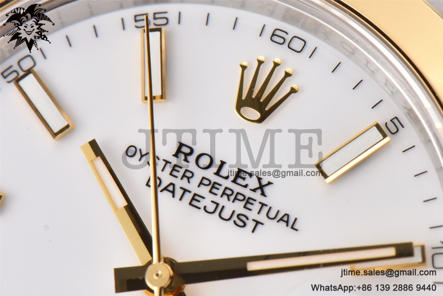 DateJust 41 YG Polished Bezel KING 1:1 Best Edition 904L Steel White Stick Dial on SS/YG Oyster Bracelet VR3235 - Image 13