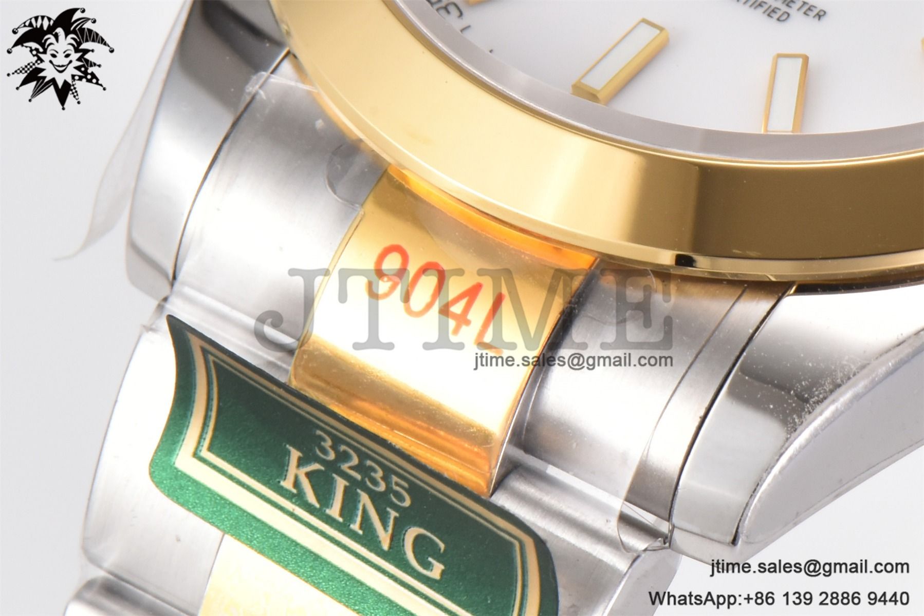 DateJust 41 YG Polished Bezel KING 1:1 Best Edition 904L Steel White Stick Dial on SS/YG Oyster Bracelet VR3235 - Image 18