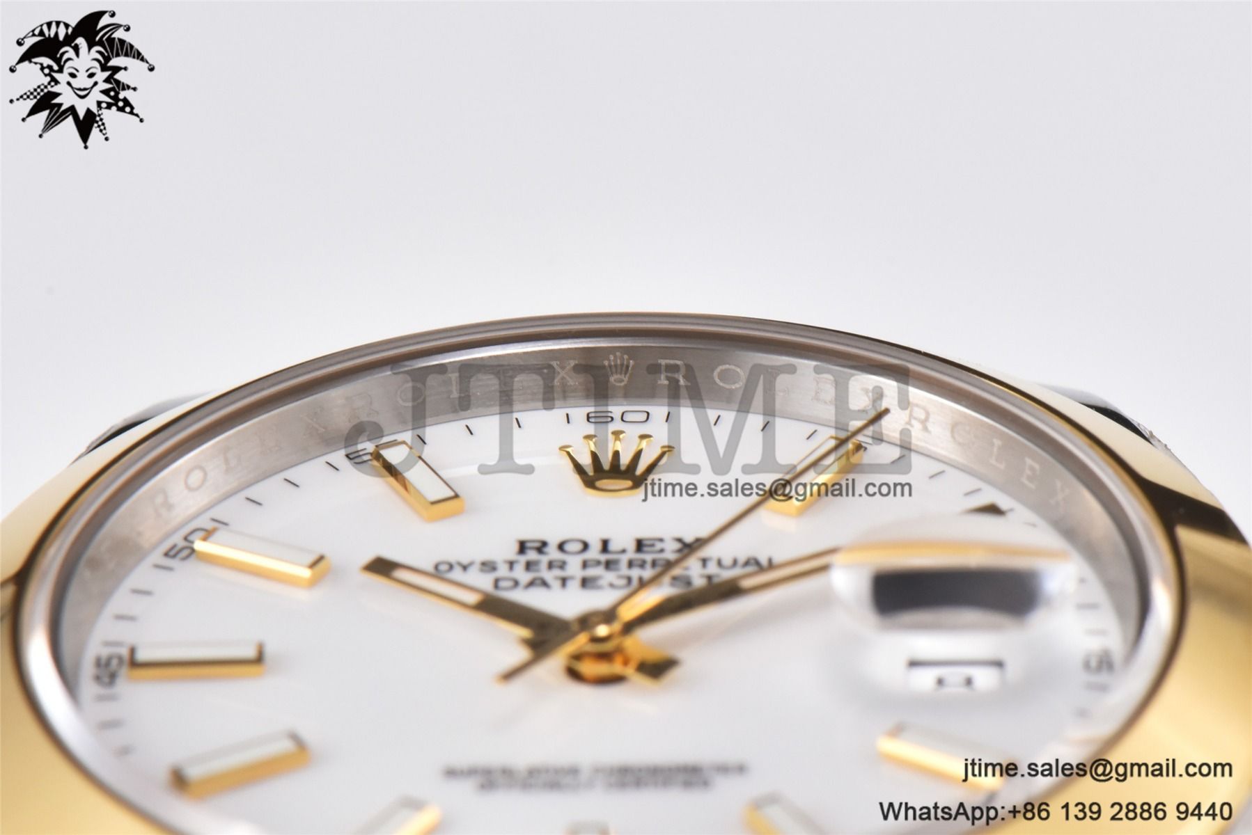 DateJust 41 YG Polished Bezel KING 1:1 Best Edition 904L Steel White Stick Dial on SS/YG Oyster Bracelet VR3235 - Image 17