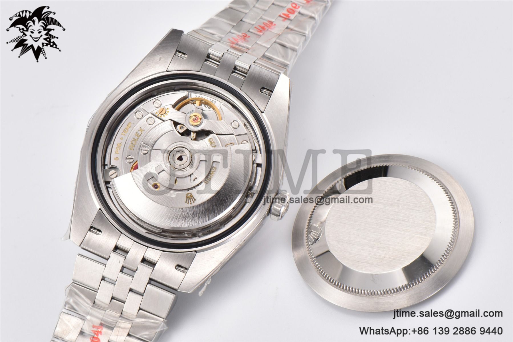 DateJust 41 SS Fluted Bezel KING 1:1 Best Edition 904L Steel Blue Stick Dial on Jubilee Bracelet VR3235 - Image 17