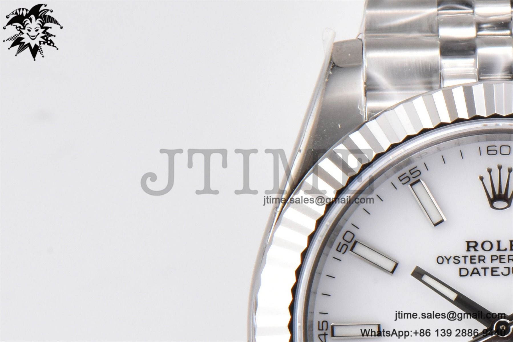 DateJust 41 SS Fluted Bezel KING 1:1 Best Edition 904L Steel White Stick Dial on Jubilee Bracelet VR3235 - Image 11