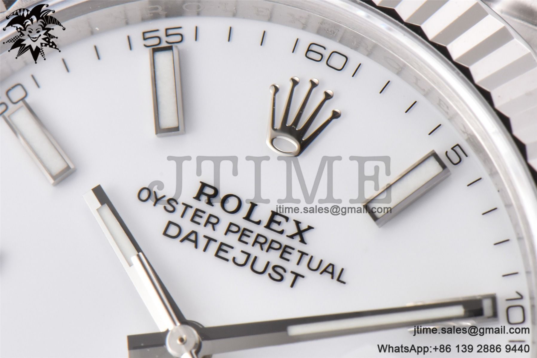 DateJust 41 SS Fluted Bezel KING 1:1 Best Edition 904L Steel White Stick Dial on Jubilee Bracelet VR3235 - Image 13