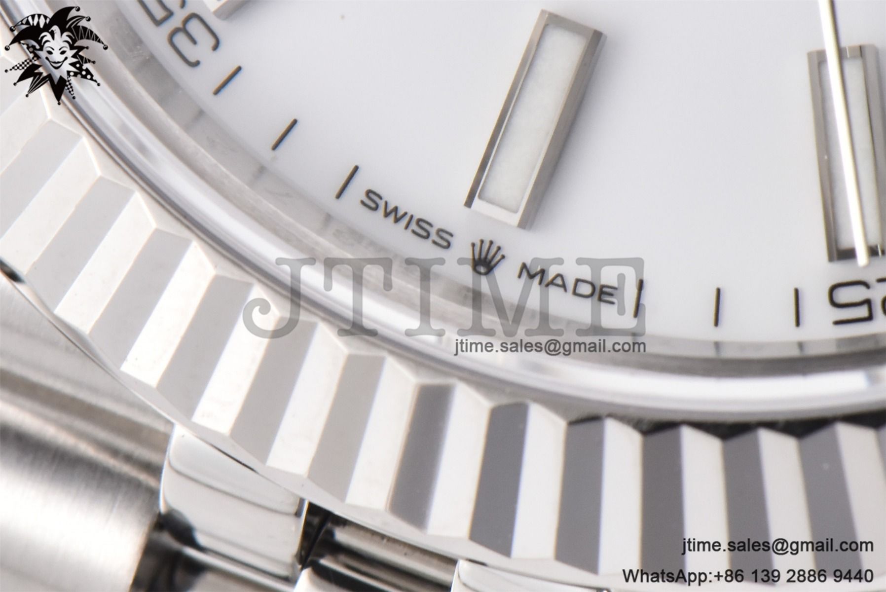 DateJust 41 SS Fluted Bezel KING 1:1 Best Edition 904L Steel White Stick Dial on Jubilee Bracelet VR3235 - Image 15