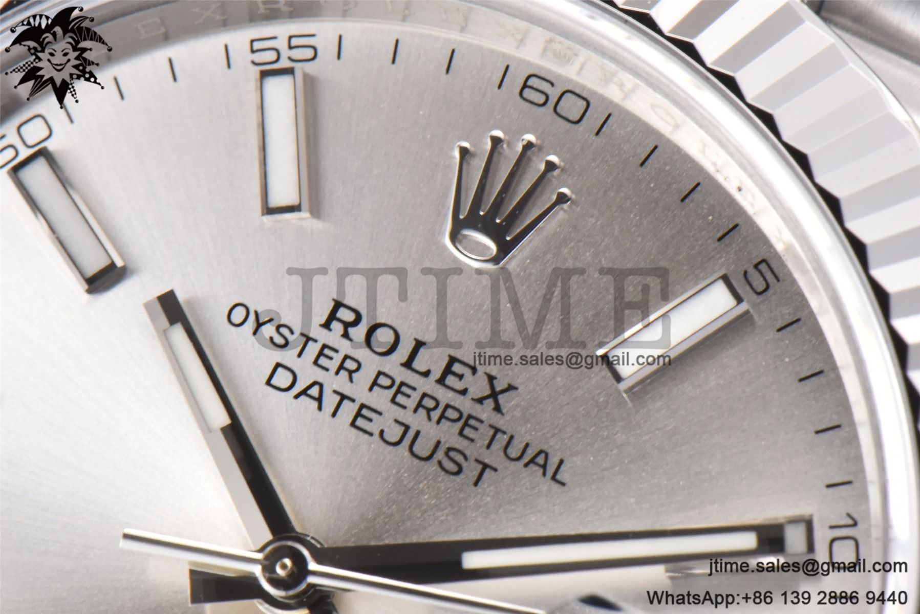 DateJust 41 SS Fluted Bezel KING 1:1 Best Edition 904L Steel Silver Stick Dial on Jubilee Bracelet VR3235 - Image 11