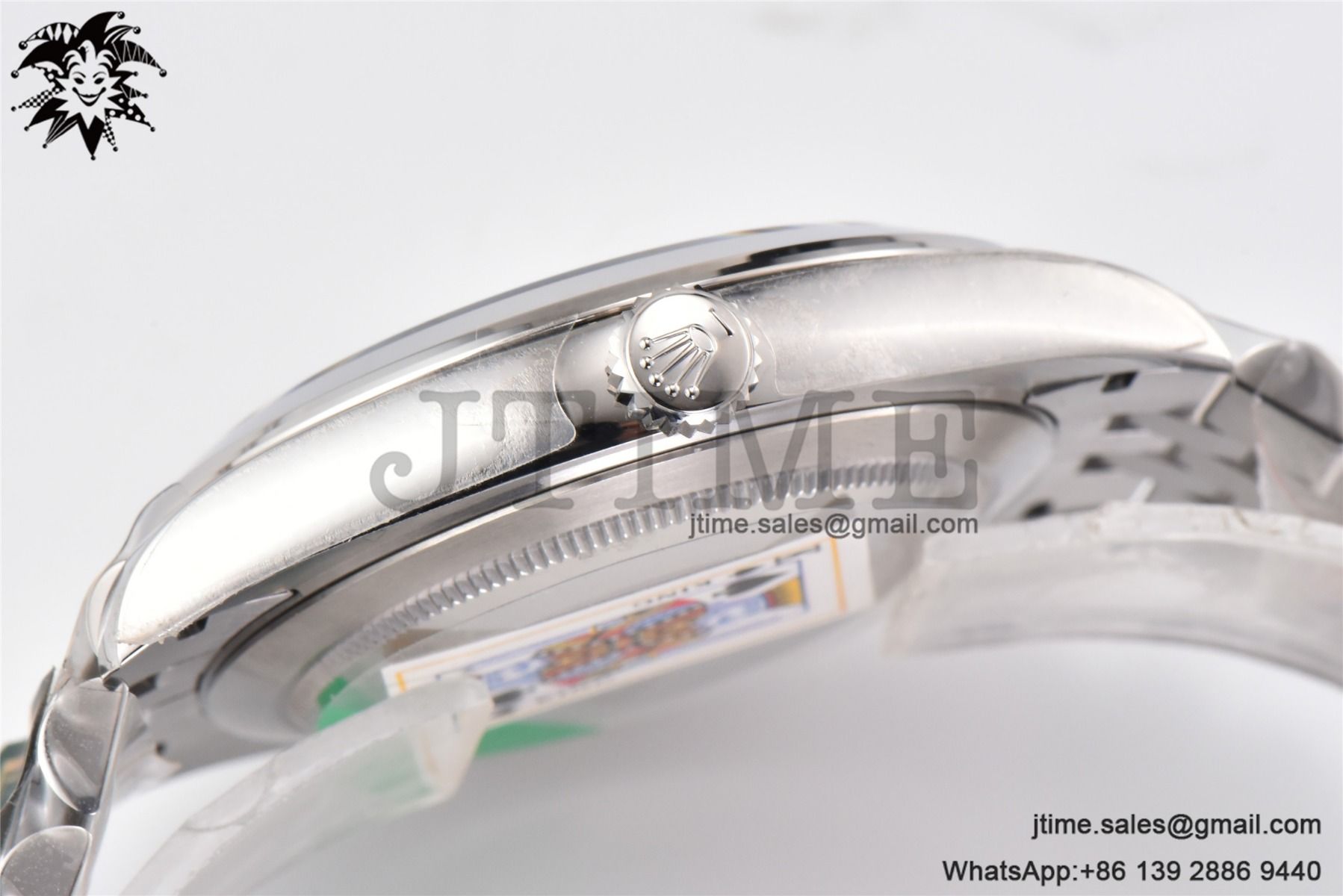 DateJust 41 SS Polished Bezel KING 1:1 Best Edition 904L Steel Silver Stick Dial on Jubilee Bracelet VR3235 - Image 15