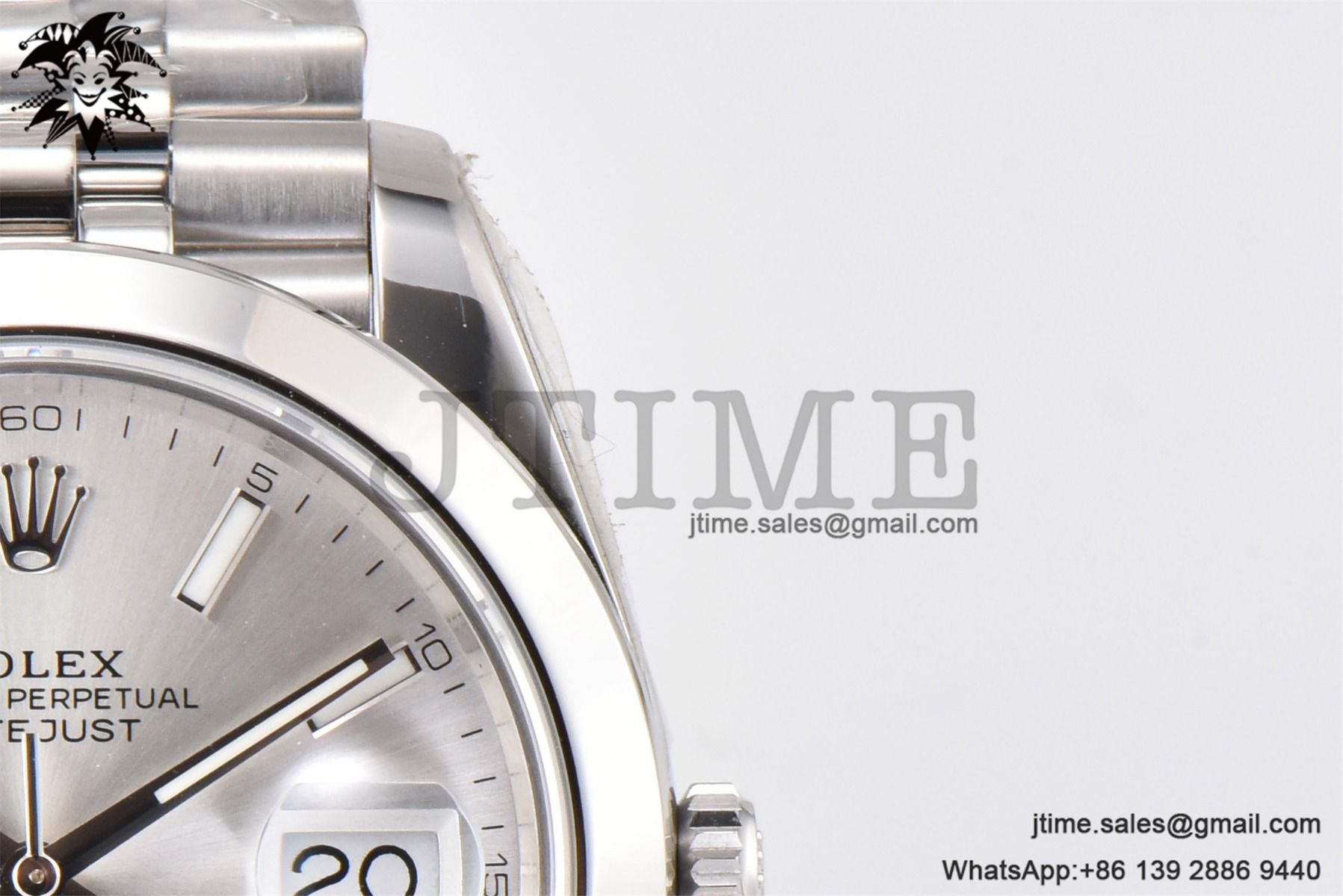 DateJust 41 SS Polished Bezel KING 1:1 Best Edition 904L Steel Silver Stick Dial on Jubilee Bracelet VR3235 - Image 14