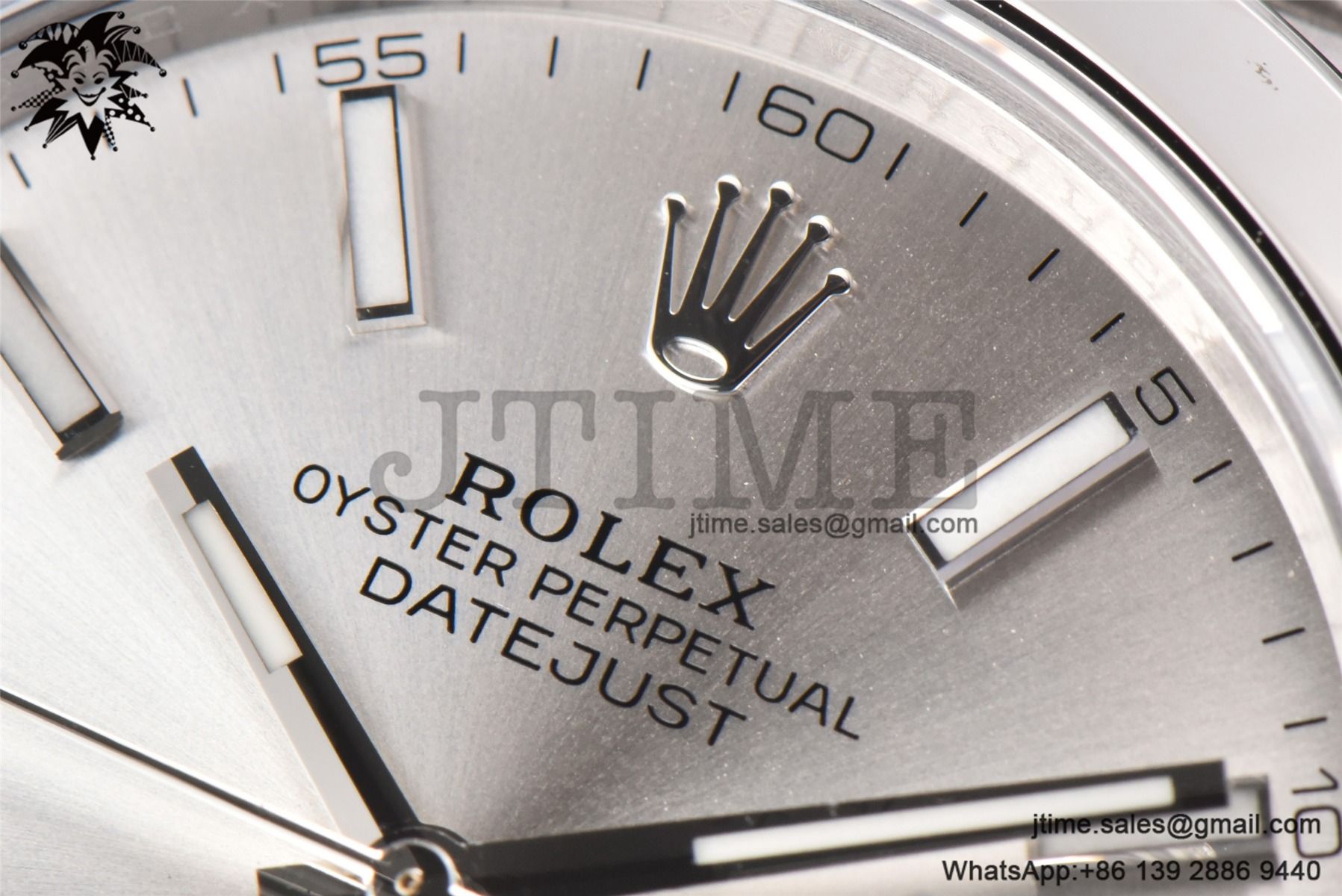 DateJust 41 SS Polished Bezel KING 1:1 Best Edition 904L Steel Silver Stick Dial on Jubilee Bracelet VR3235 - Image 9
