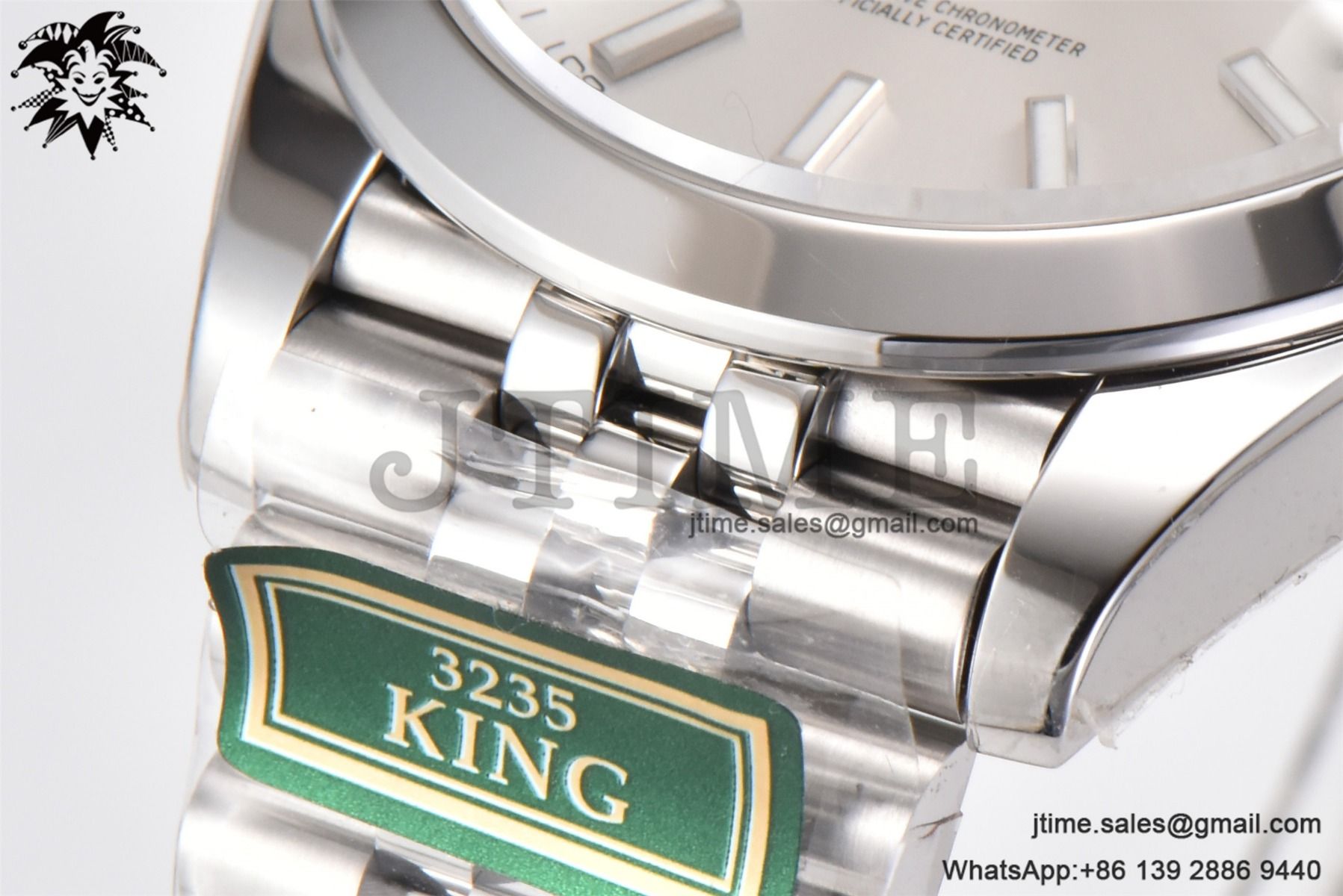 DateJust 41 SS Polished Bezel KING 1:1 Best Edition 904L Steel Silver Stick Dial on Jubilee Bracelet VR3235 - Image 16