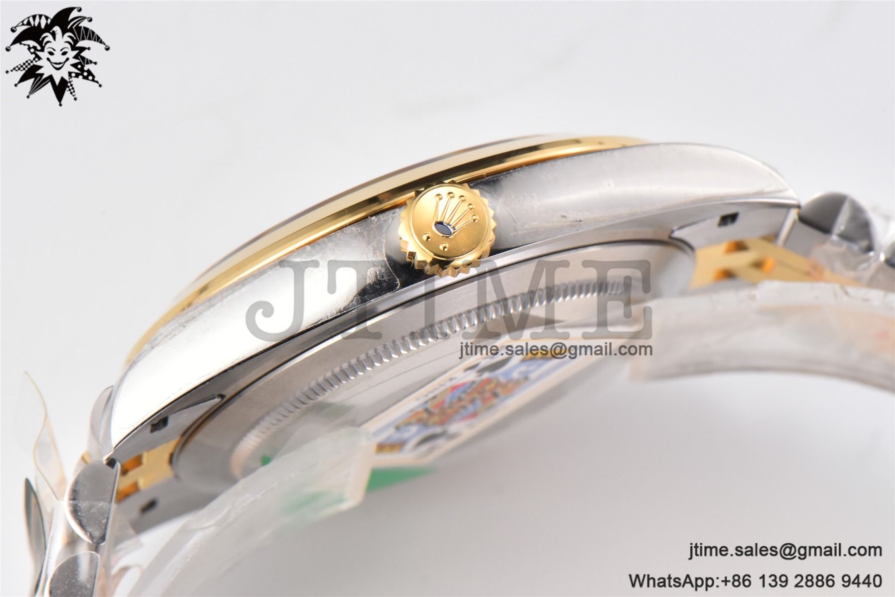 DateJust 41 YG Polished Bezel KING 1:1 Best Edition 904L Steel YG Stick Dial on SS/YG Jubilee Bracelet VR3235 - Image 16