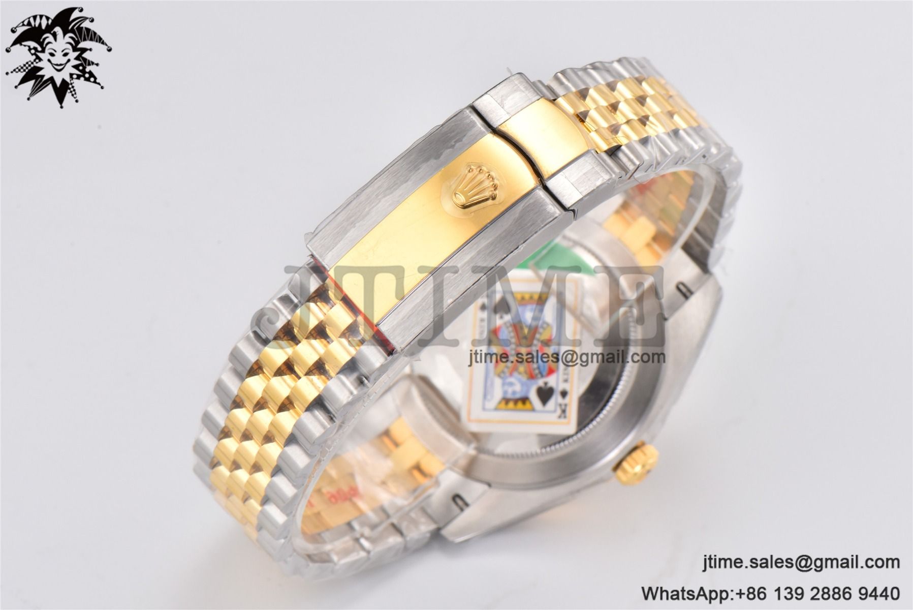 DateJust 41 YG Polished Bezel KING 1:1 Best Edition 904L Steel YG Stick Dial on SS/YG Jubilee Bracelet VR3235 - Image 17