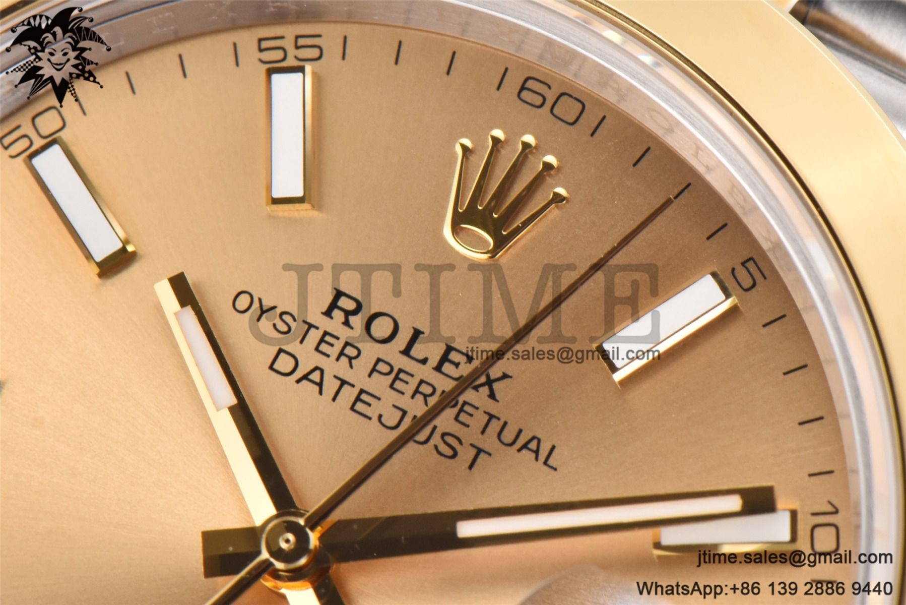 DateJust 41 YG Polished Bezel KING 1:1 Best Edition 904L Steel YG Stick Dial on SS/YG Jubilee Bracelet VR3235 - Image 12