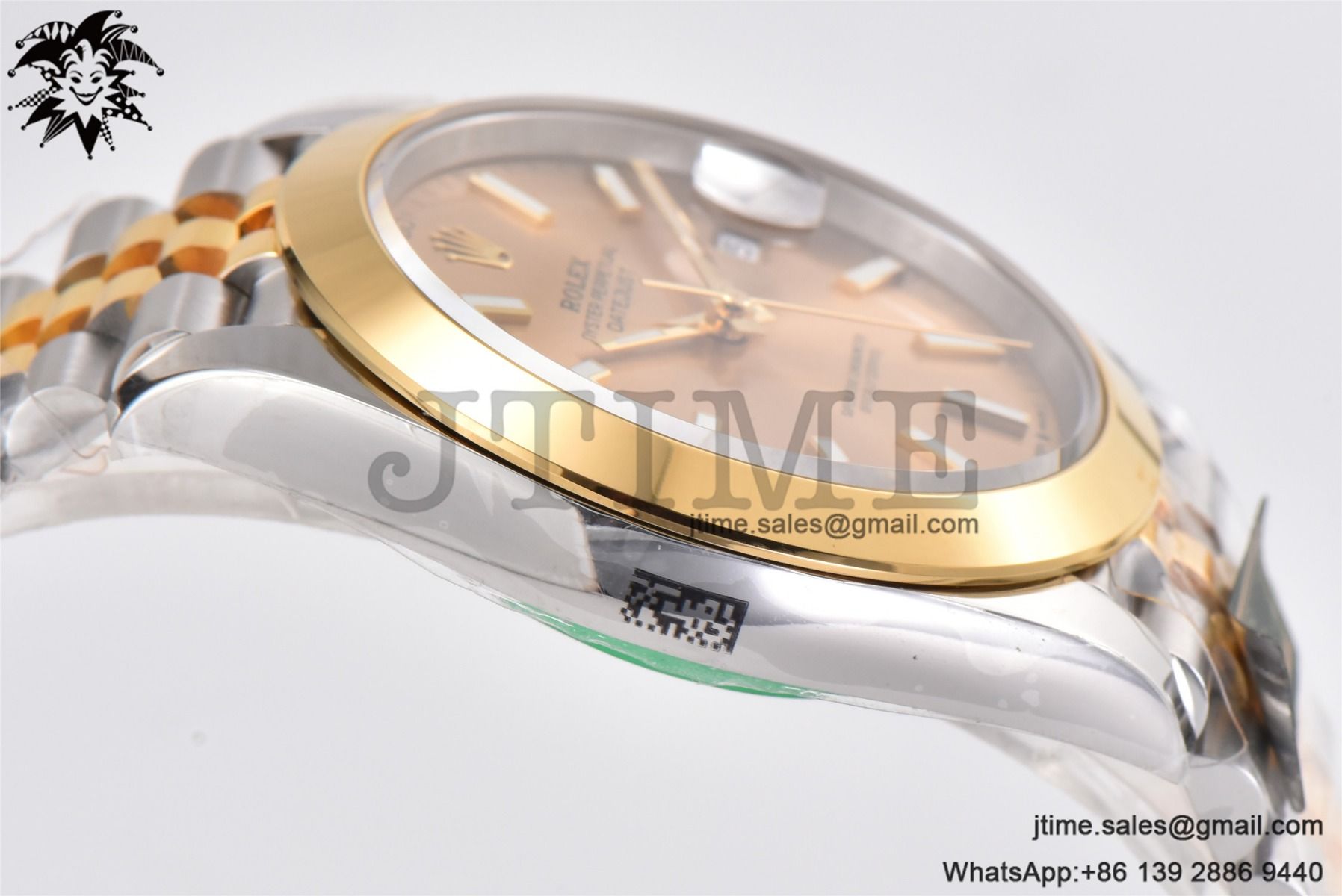 DateJust 41 YG Polished Bezel KING 1:1 Best Edition 904L Steel YG Stick Dial on SS/YG Jubilee Bracelet VR3235 - Image 8