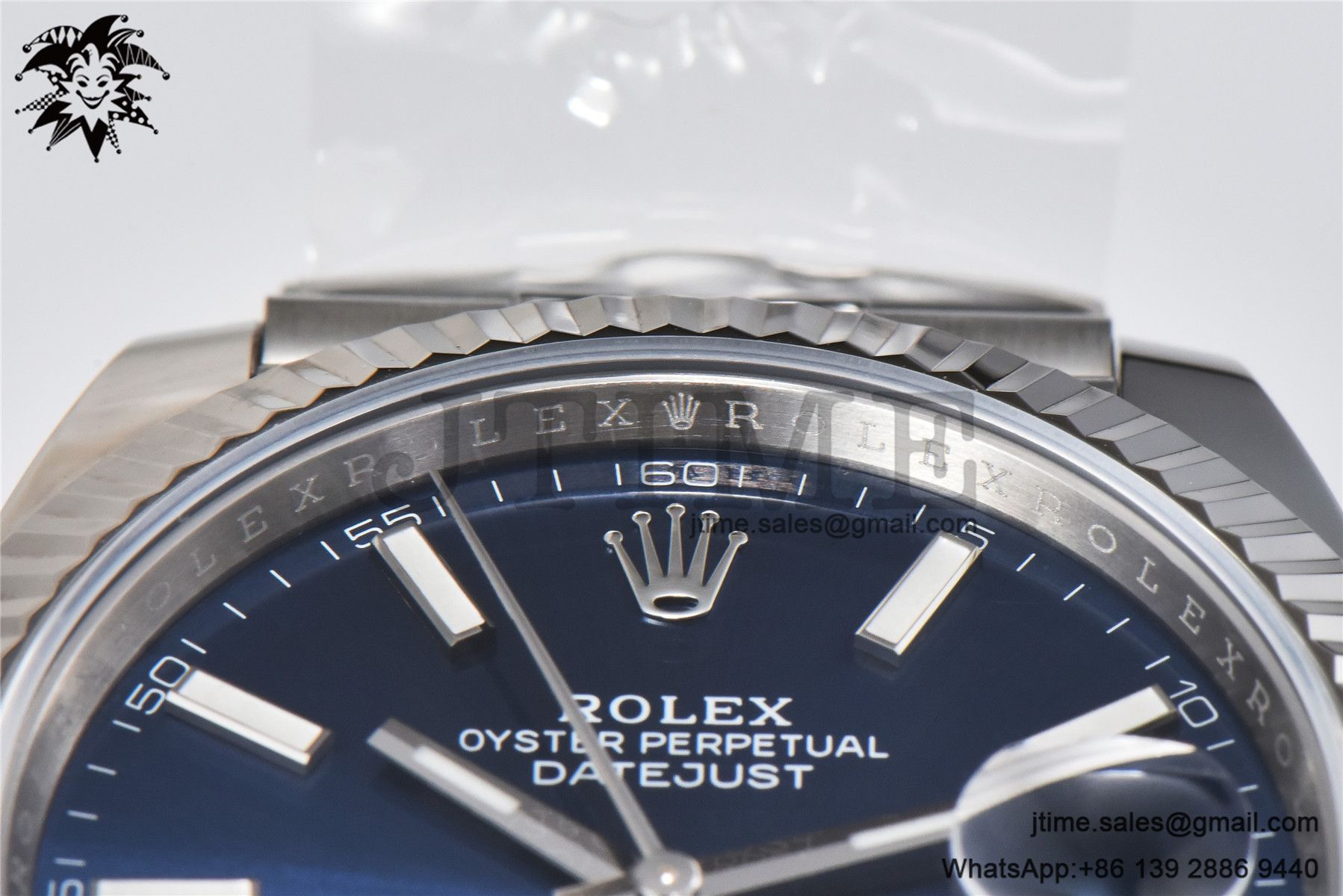 DateJust 126334 904L SS Clean Factory Best Edition Blue Dial on Jubilee Bracelet S3235 - Image 12