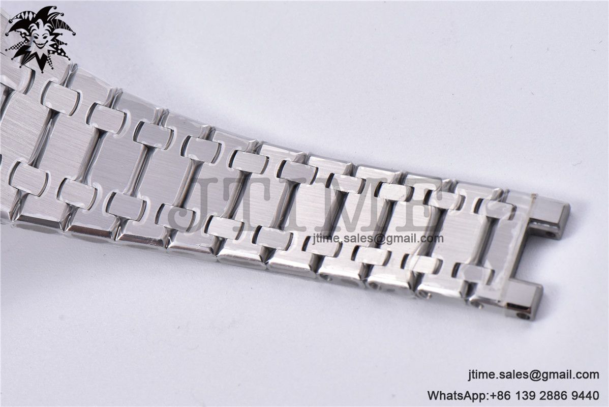 Royal Oak 39mm 15202 SS ZF 1:1 Best Edition Blue Textured Dial on SS Bracelet A2121 - Image 17