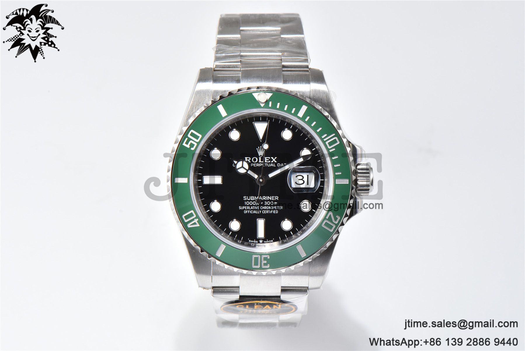 Submariner 41mm 126610 LV Black Ceramic 904L Steel Clean Factory Best Edition S3235 - Image 2