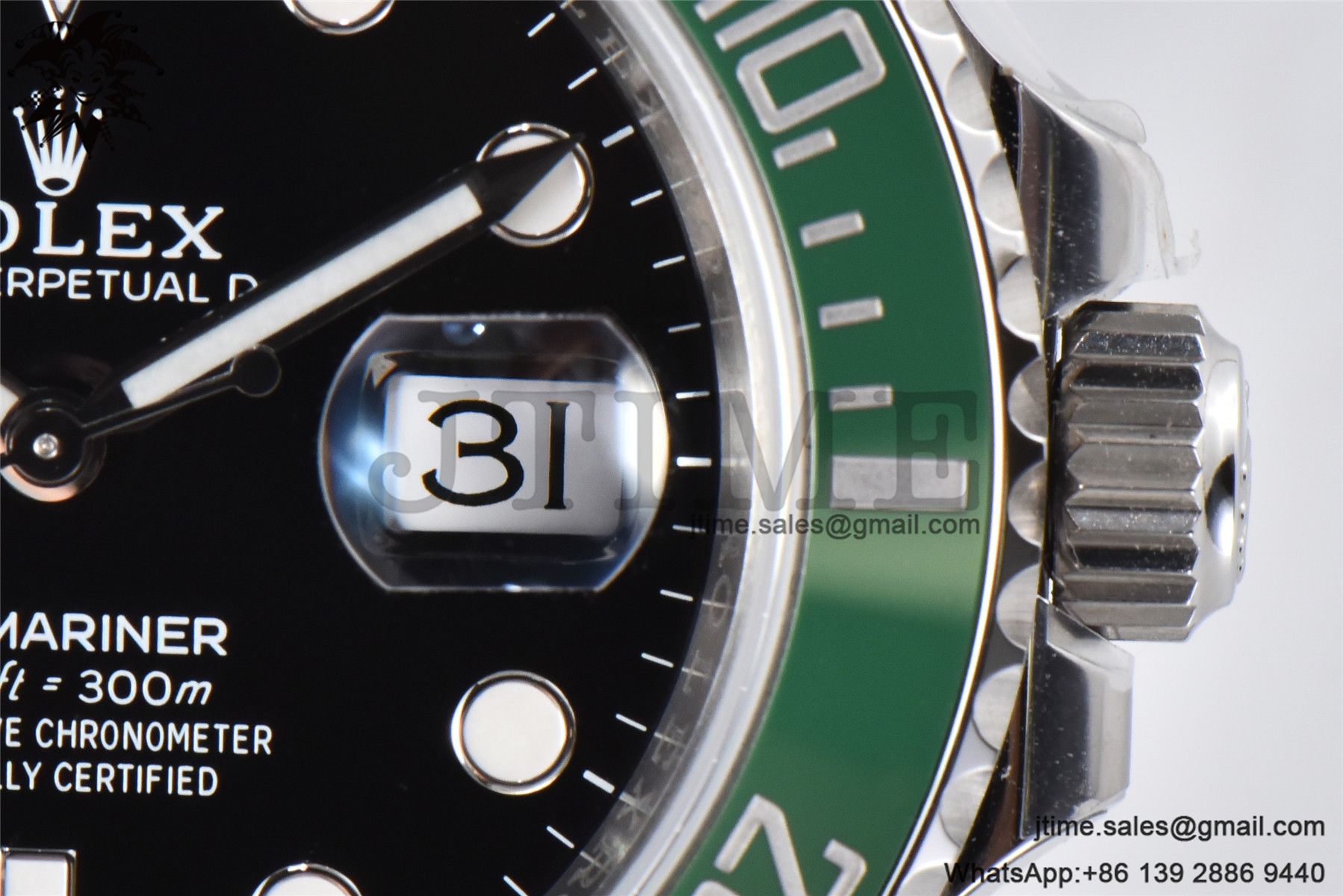 Submariner 41mm 126610 LV Black Ceramic 904L Steel Clean Factory Best Edition S3235 - Image 7