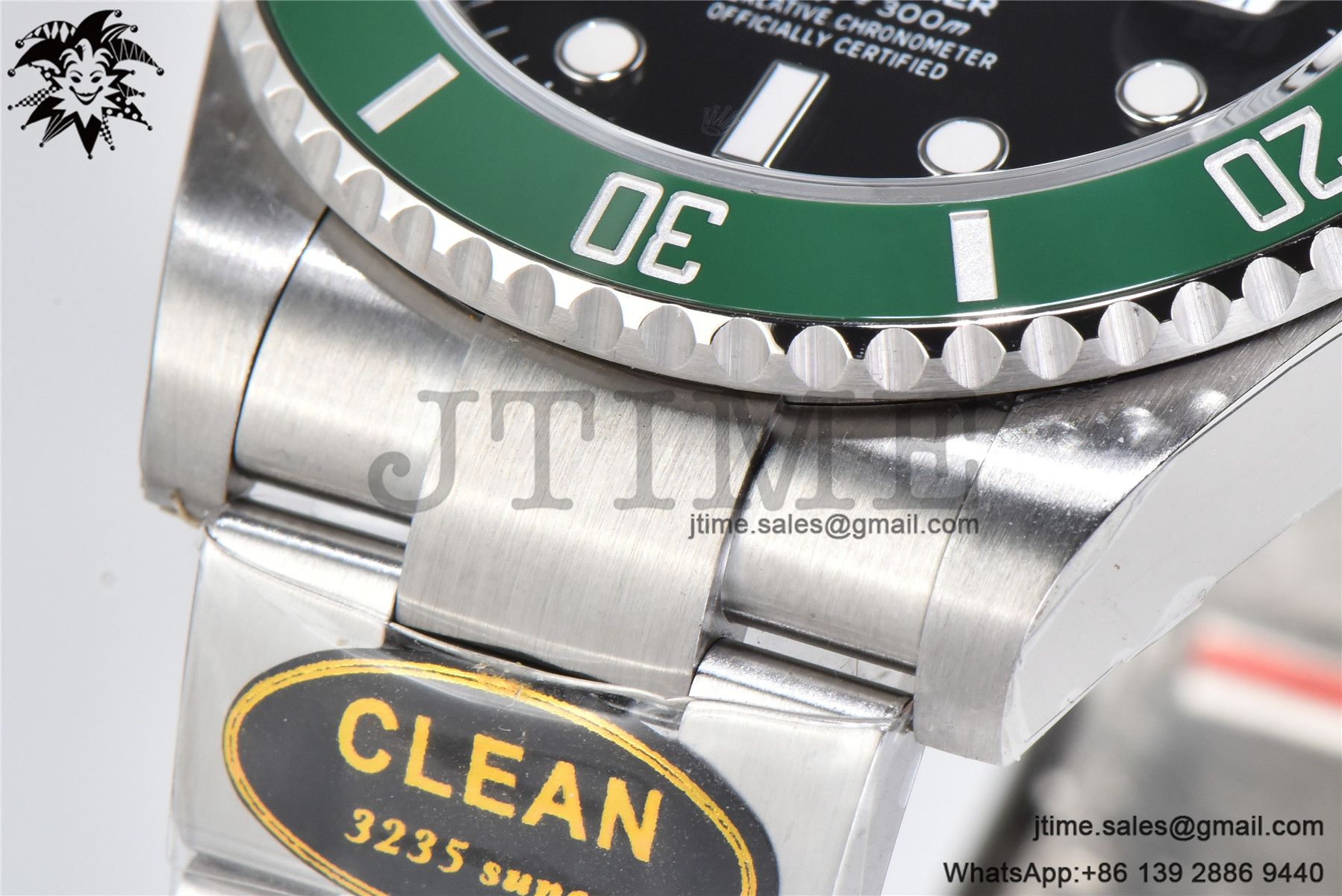 Submariner 41mm 126610 LV Black Ceramic 904L Steel Clean Factory Best Edition S3235 - Image 6