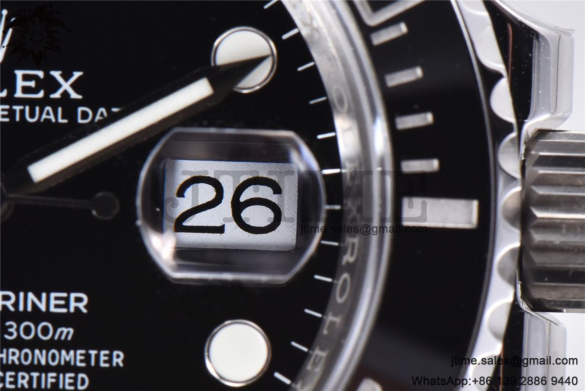 Submariner 116610 LN Black Ceramic Noob 1:1 Best Edition 904L SS Case and Bracelet SA3135 V12 - Image 10