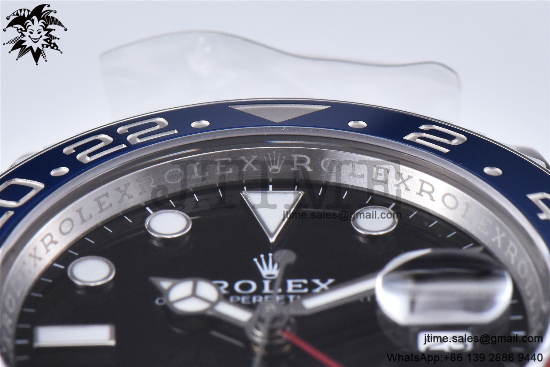 GMT-Master II 126710 BLRO Red/Blue Ceramic 904L Steel Clean Factory Best Edition on Jubilee Bracelet DD3285 CHS - Image 13