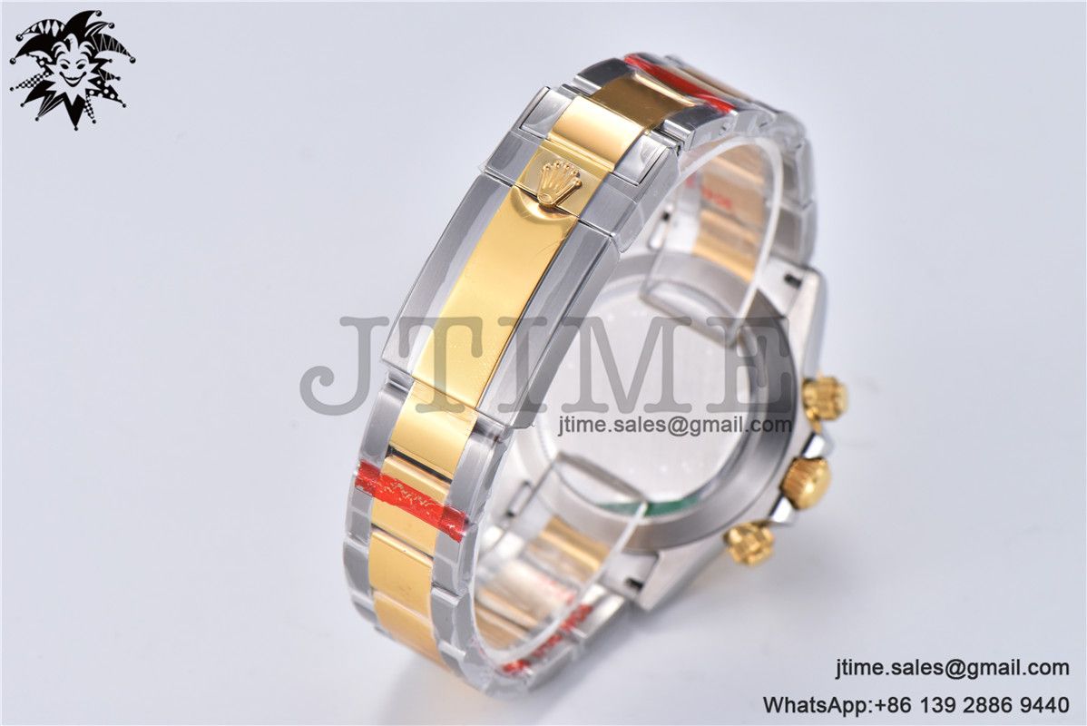 Daytona 116503 YG/SS Two Tone Noob 1:1 Best Edition 904L SS Case and Bracelet Black Dial SA4130 - Image 7