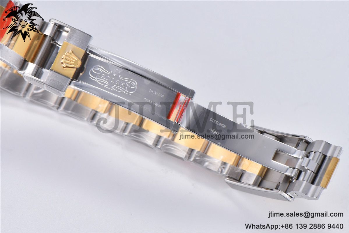 Daytona 116503 YG/SS Two Tone Noob 1:1 Best Edition 904L SS Case and Bracelet Black Dial SA4130 - Image 8
