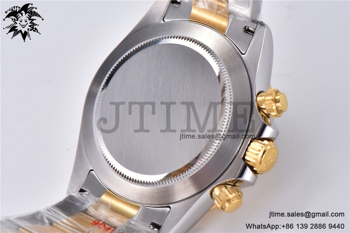 Daytona 116503 YG/SS Two Tone Noob 1:1 Best Edition 904L SS Case and Bracelet Black Dial SA4130 - Image 9