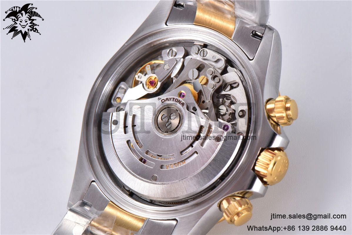 Daytona 116503 YG/SS Two Tone Noob 1:1 Best Edition 904L SS Case and Bracelet Black Dial SA4130 - Image 11