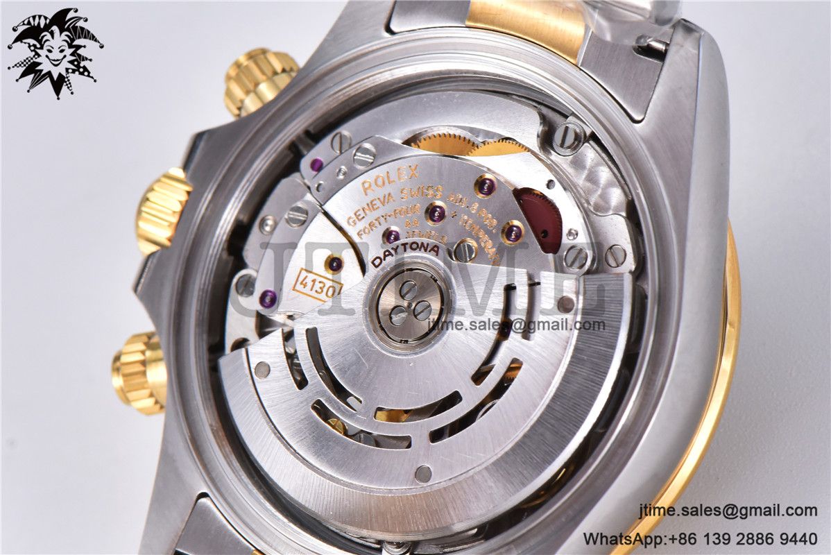 Daytona 116503 YG/SS Two Tone Noob 1:1 Best Edition 904L SS Case and Bracelet Black Dial SA4130 - Image 12