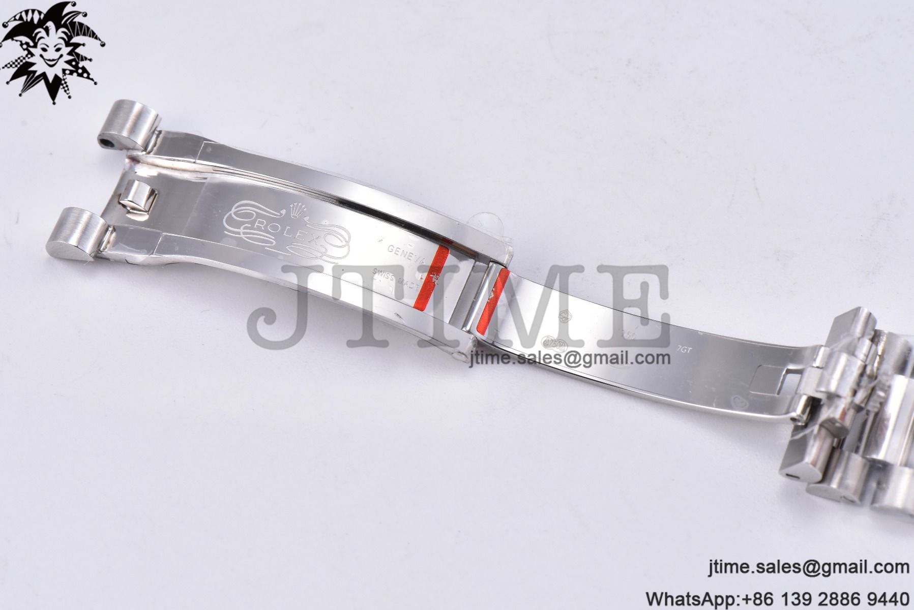 Day Date 40 SS 904L Steel GMF 1:1 Best Edition Silver Stick Dial on SS Bracelet A2836 - Image 5