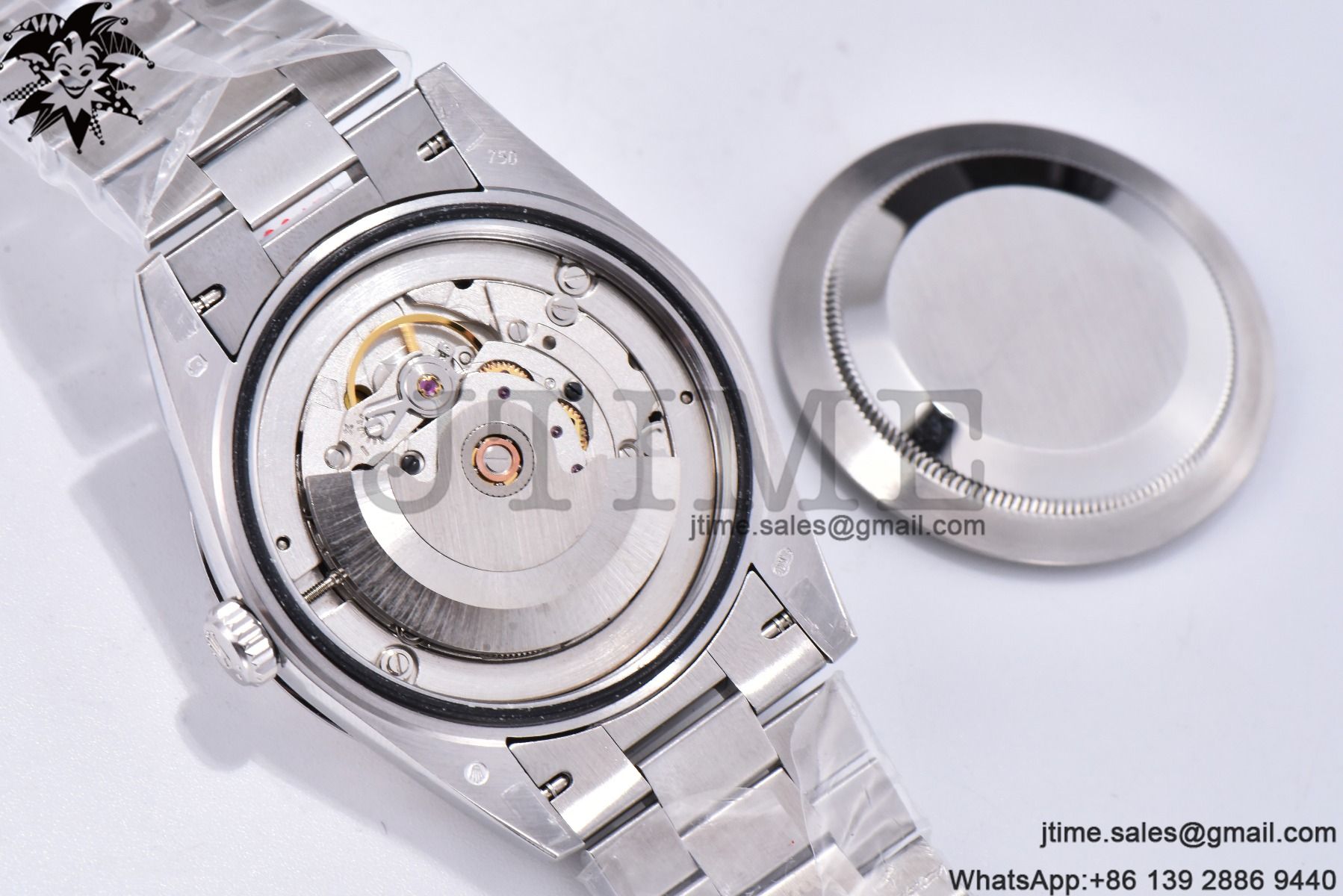 Day Date 40 SS 904L Steel GMF 1:1 Best Edition Silver Stick Dial on SS Bracelet A2836 - Image 9