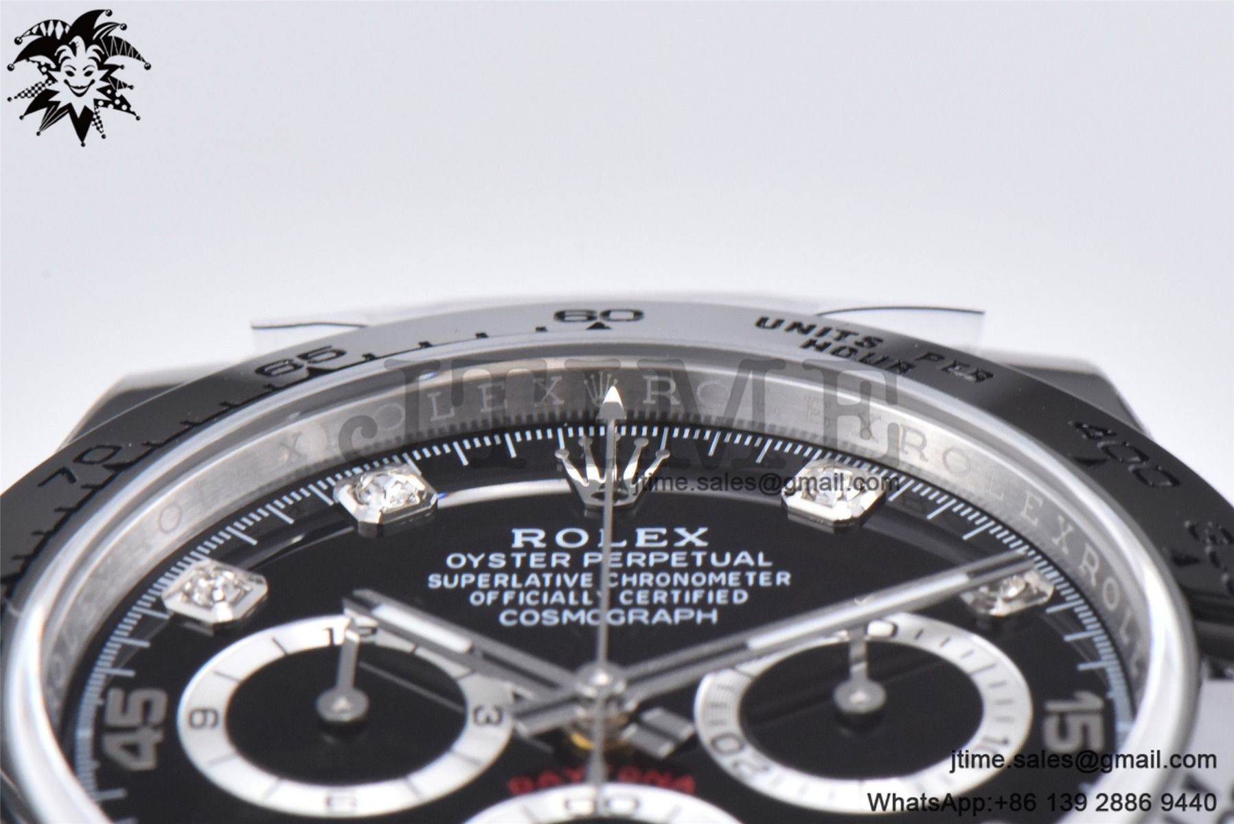 Daytona 116509 SS 904L BTF 1:1 Best Edition Black Diamonds Dial on SS Bracelet SA4130 - Image 13