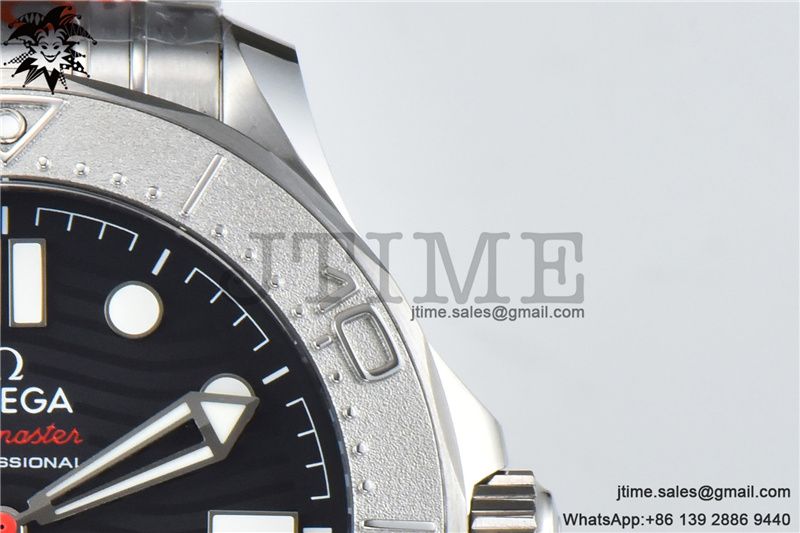 Seamaster Diver 300M Nekton ORF 1:1 Best Edition Black Dial on SS Bracelet A8806 - Image 11