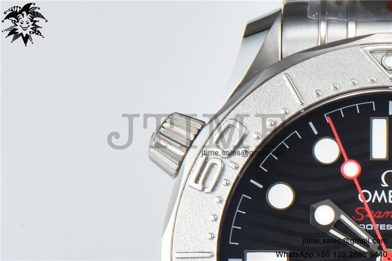 Seamaster Diver 300M Nekton ORF 1:1 Best Edition Black Dial on SS Bracelet A8806 - Image 12