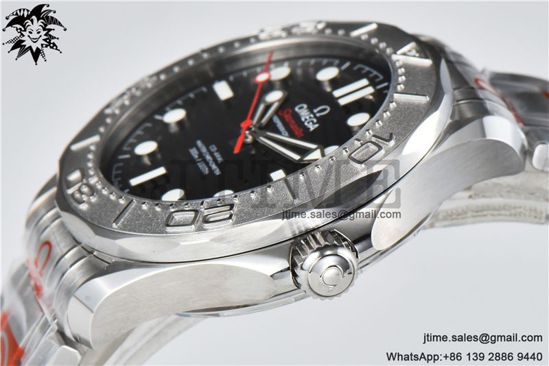 Seamaster Diver 300M Nekton ORF 1:1 Best Edition Black Dial on SS Bracelet A8806 - Image 7