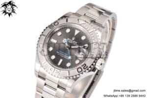 Yacht-Master 126622 Clean Factory 1:1 Best Edition 904L Steel Gray Dial on SS Bracelet VR3235