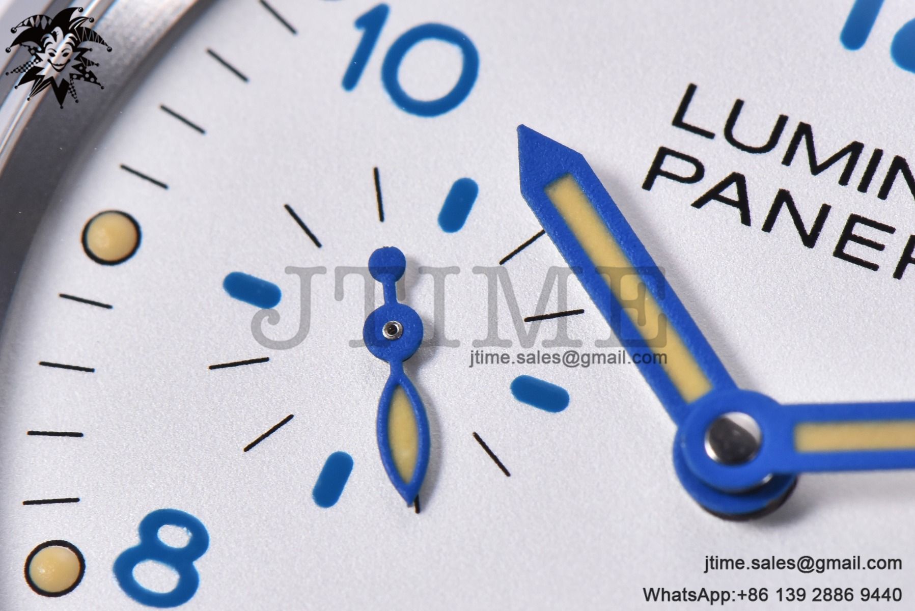 PAM906 Luminor Due VSF Best Edition White Dial on Blue Leather Strap AXXXIV - Image 11