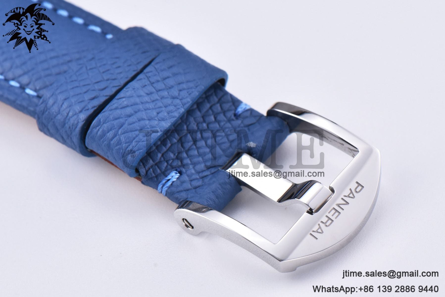 PAM906 Luminor Due VSF Best Edition White Dial on Blue Leather Strap AXXXIV - Image 16