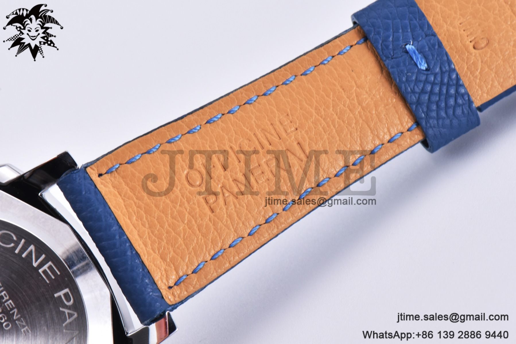 PAM906 Luminor Due VSF Best Edition White Dial on Blue Leather Strap AXXXIV - Image 17