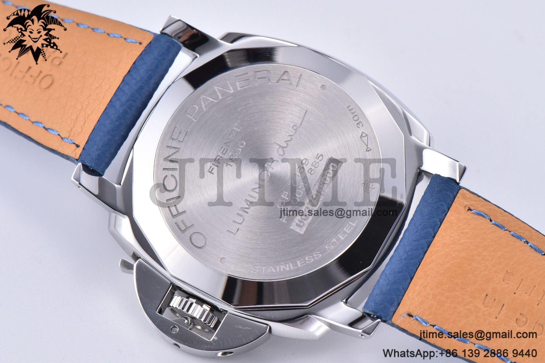 PAM906 Luminor Due VSF Best Edition White Dial on Blue Leather Strap AXXXIV - Image 20