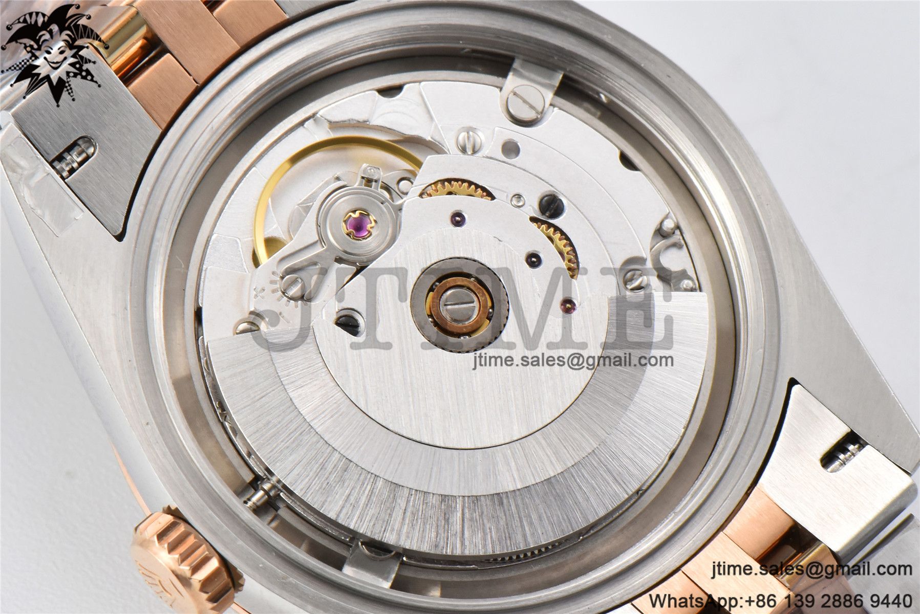 DateJust 36 SS/RG 126203 BPF 1:1 Best Edition Full Diamond Bezel Gray Dial on Oyster Bracelet A2824 - Image 12