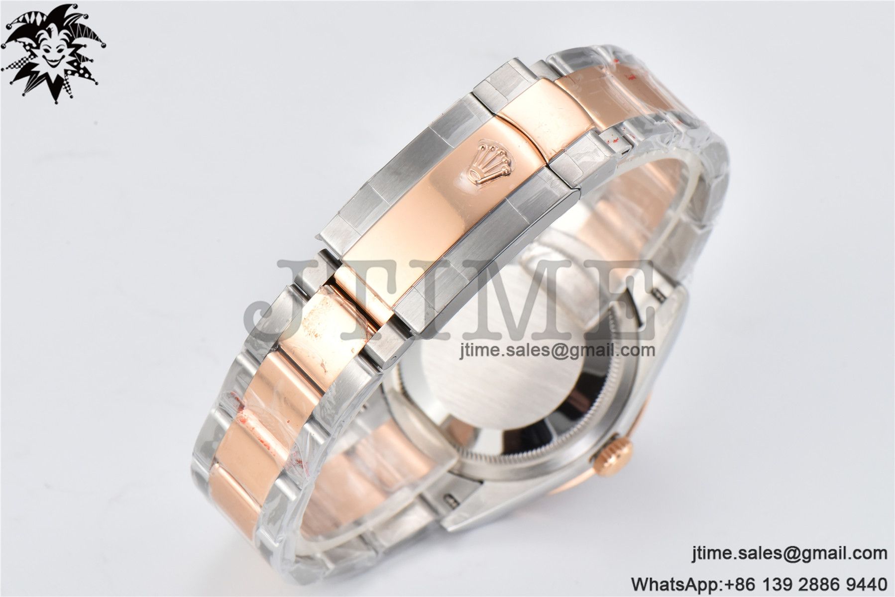 DateJust 36 SS/RG 126203 BPF 1:1 Best Edition Full Diamond Bezel Gray Dial on Oyster Bracelet A2824 - Image 17