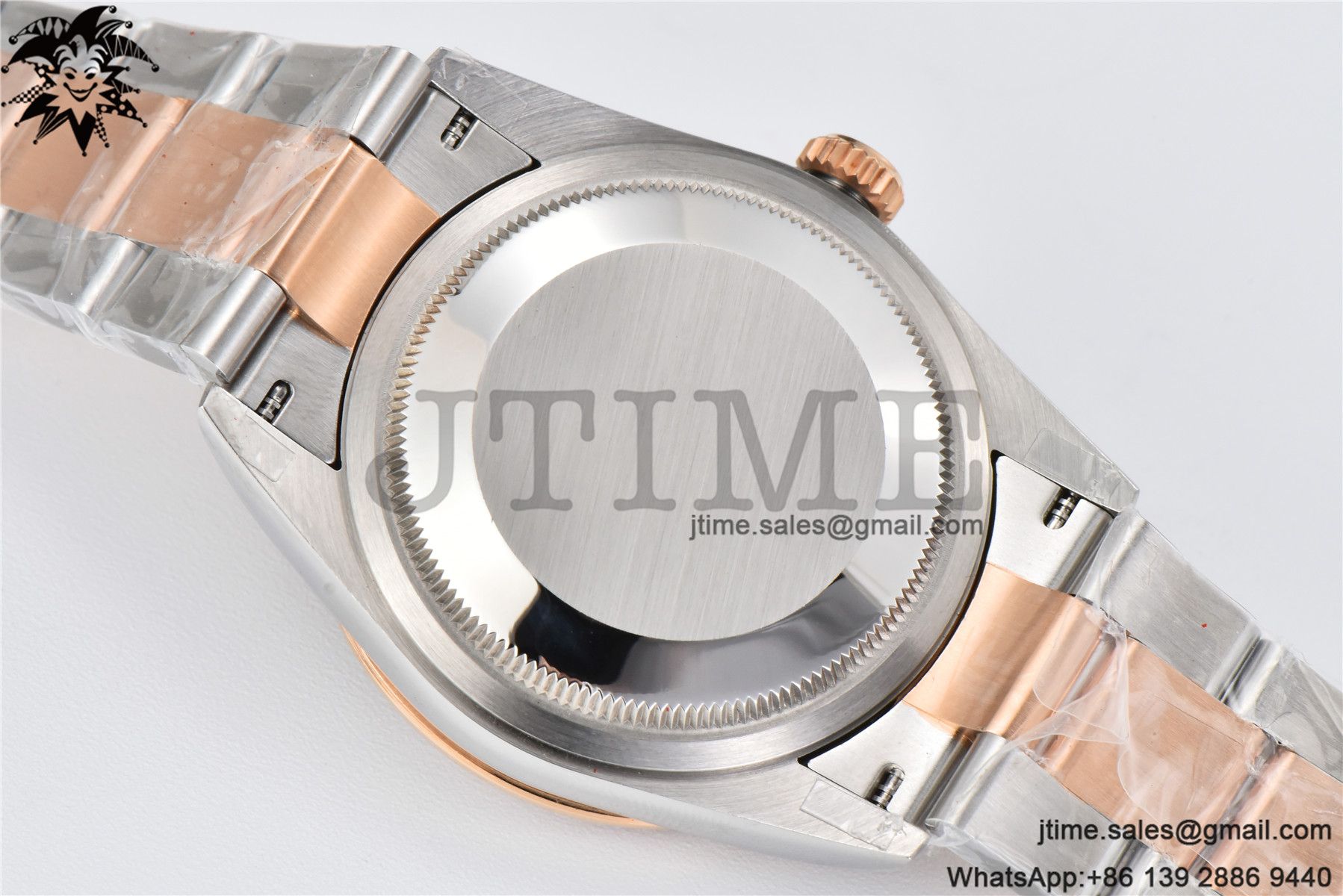 DateJust 36 SS/RG 126203 BPF 1:1 Best Edition Full Diamond Bezel Gray Dial on Oyster Bracelet A2824 - Image 22