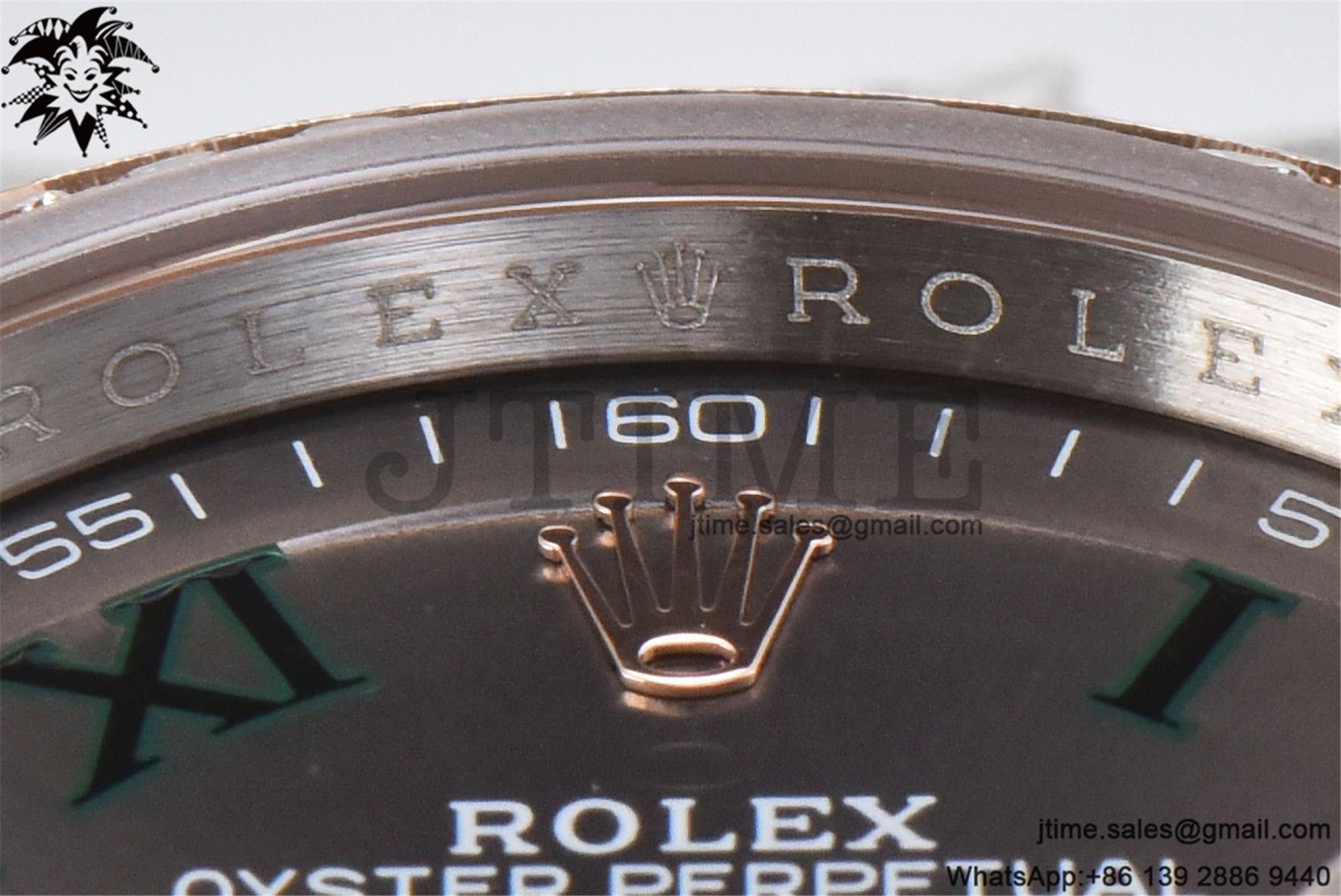 DateJust 36 SS/RG 126203 BPF 1:1 Best Edition Full Diamond Bezel Gray Dial on Oyster Bracelet A2824 - Image 11