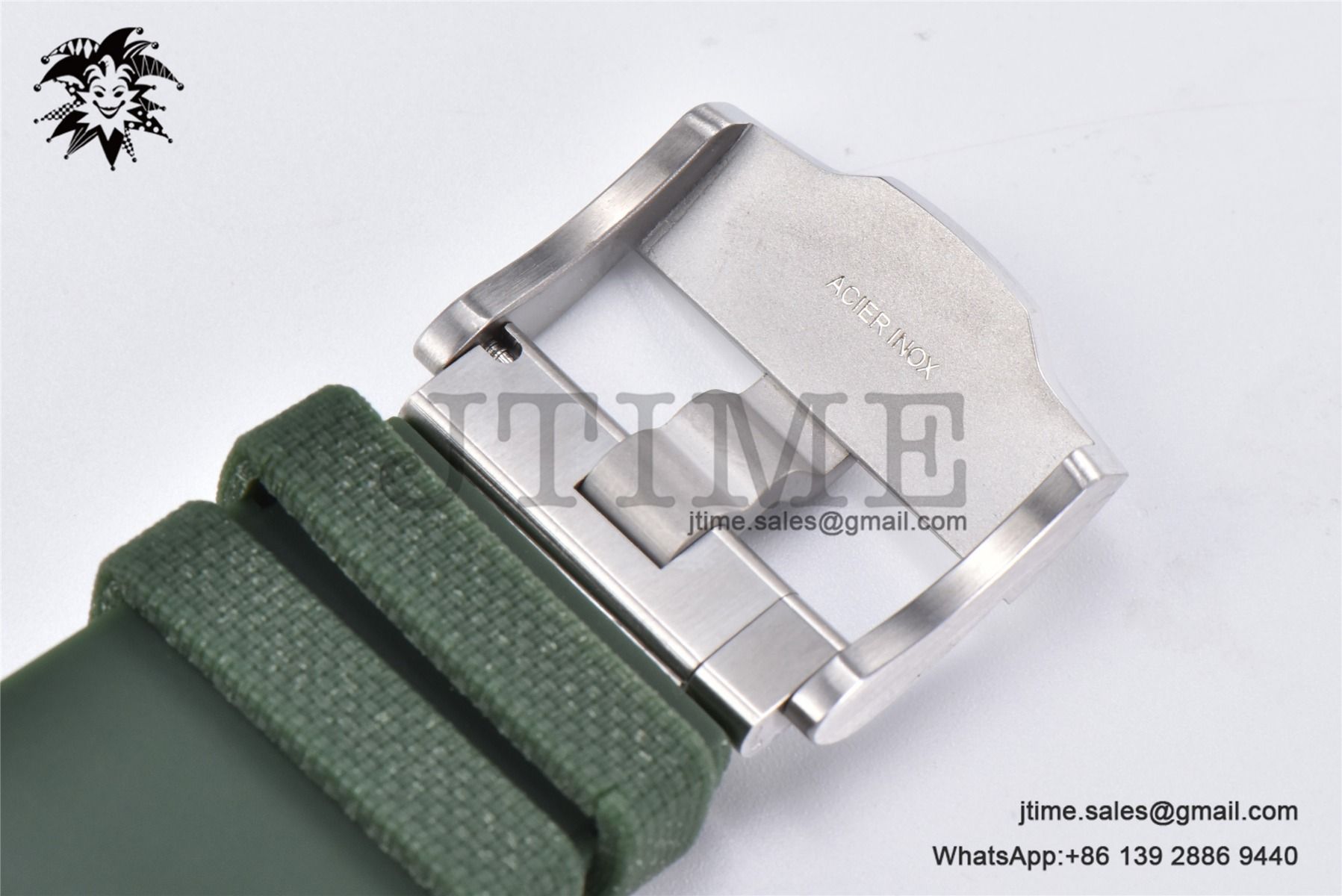 Royal Oak Offshore 42mm SS APF 1:1 Best Edition Green Dial on Green Rubber Strap A4404 - Image 15