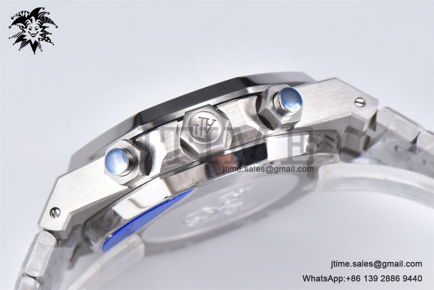 Royal Oak Chrono 26331 SS IPF 1:1 Best Edition Blue/White Dial on SS Bracelet A7750 - Image 13