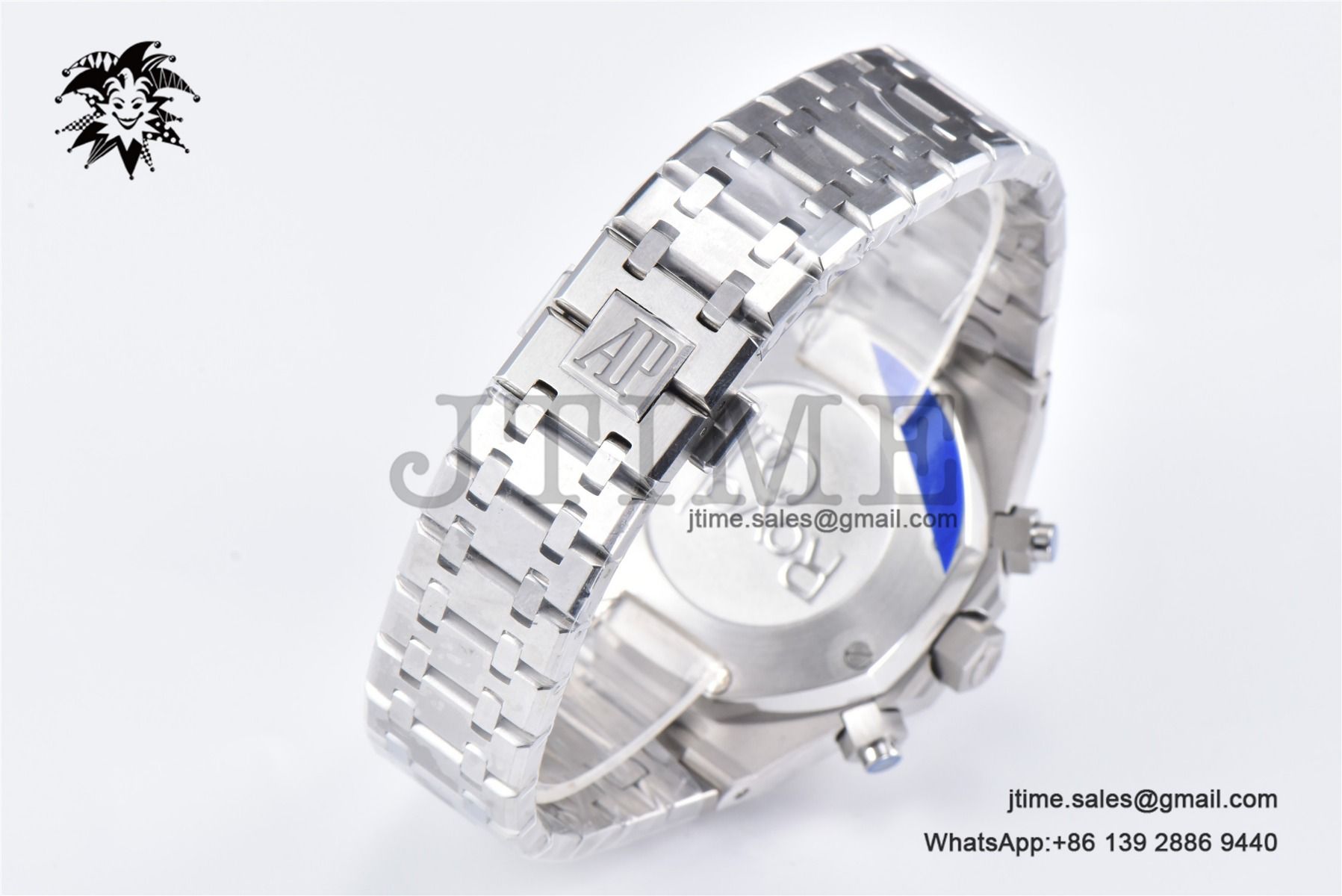 Royal Oak Chrono 26331 SS IPF 1:1 Best Edition Gray/Blue Dial on SS Bracelet A7750 - Image 14