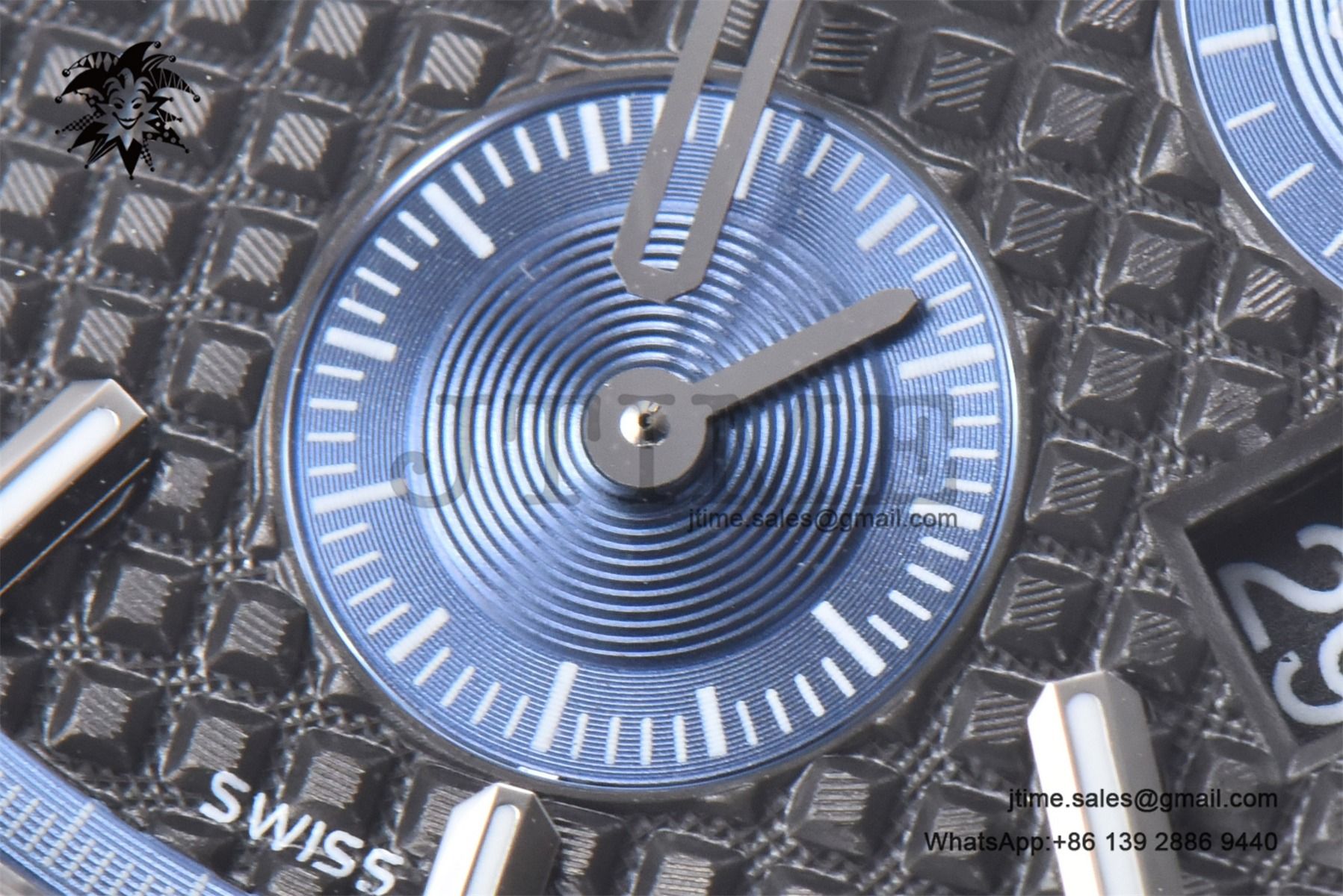 Royal Oak Chrono 26331 SS IPF 1:1 Best Edition Gray/Blue Dial on SS Bracelet A7750 - Image 11