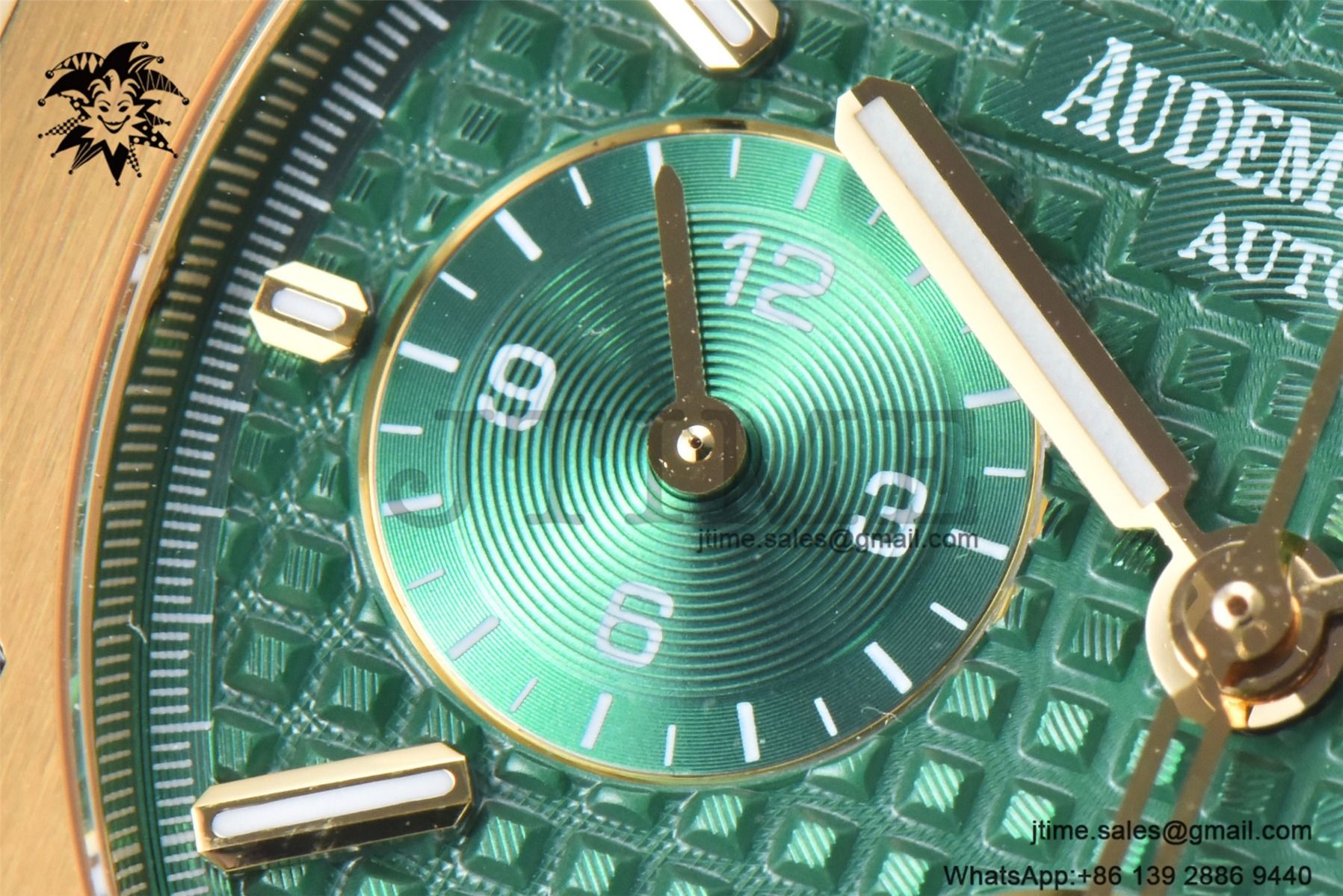 Royal Oak Chrono 26331 YG IPF 1:1 Best Edition Green Dial on YG Bracelet A7750 - Image 10
