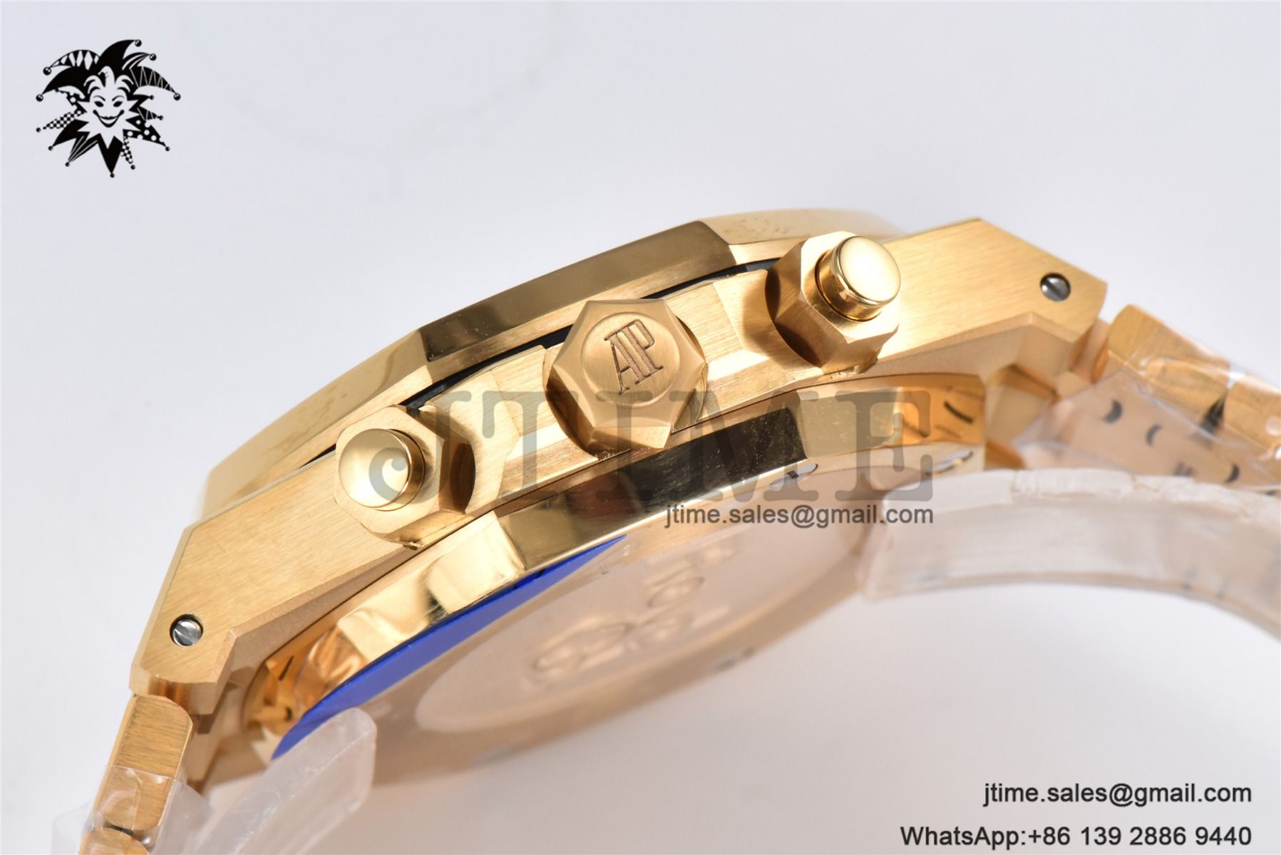 Royal Oak Chrono 26331 YG IPF 1:1 Best Edition Green Dial on YG Bracelet A7750 - Image 13
